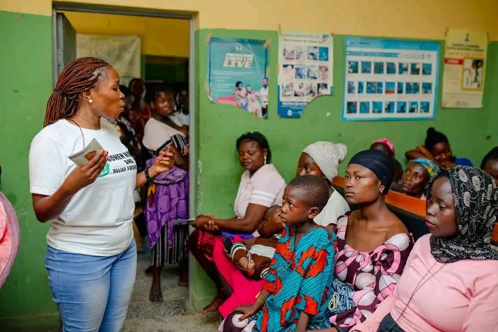 Children at support program